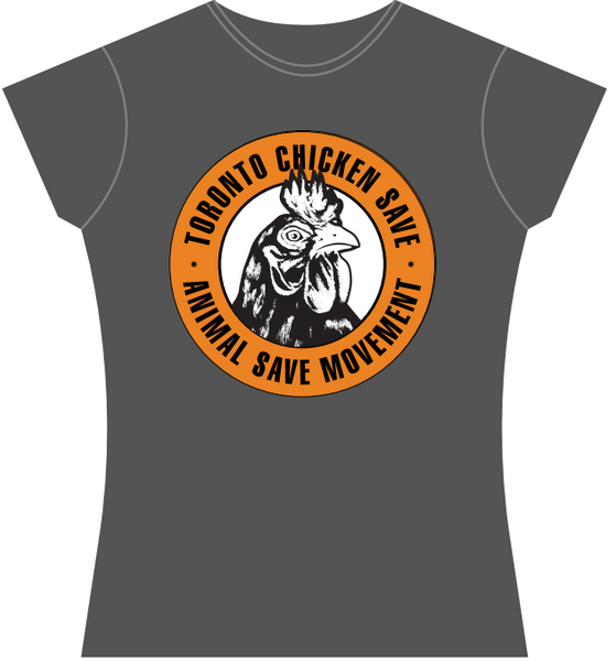 Toronto Chicken Save Women's fitted T-shirt
